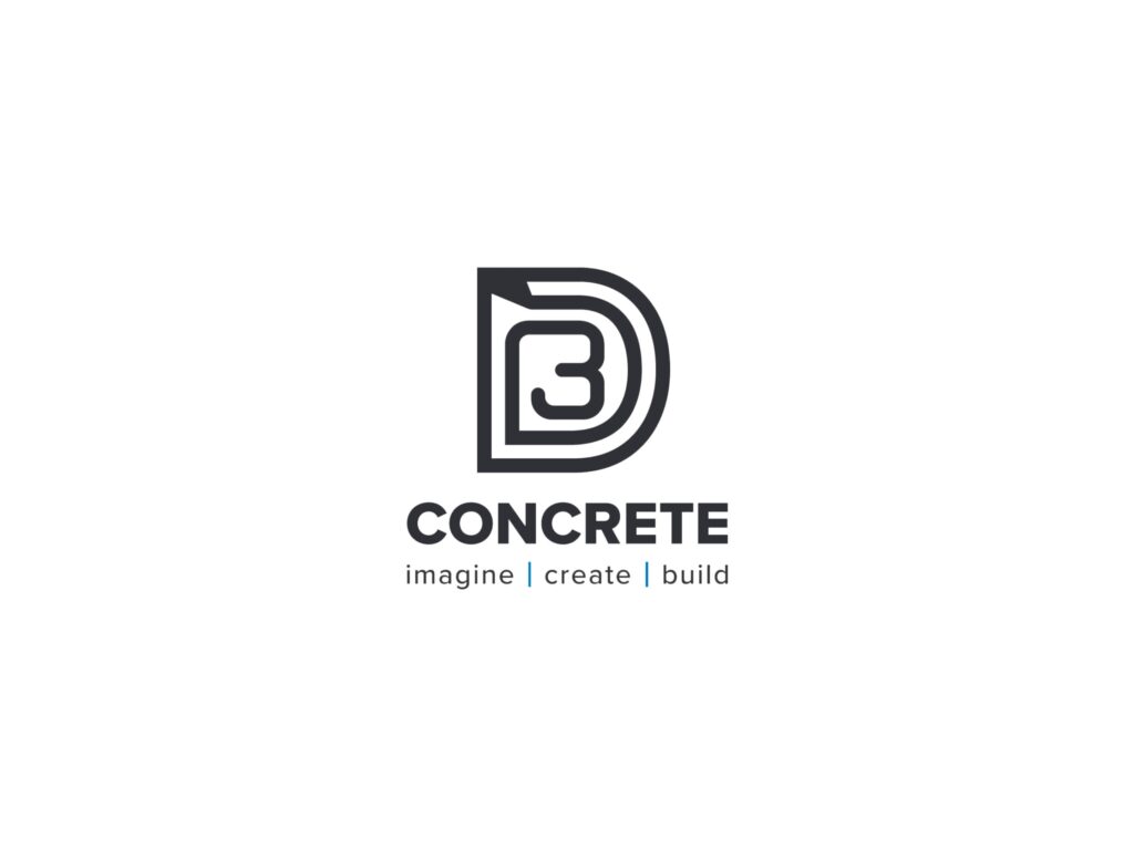 3D Concrete logo overzichtpagina2